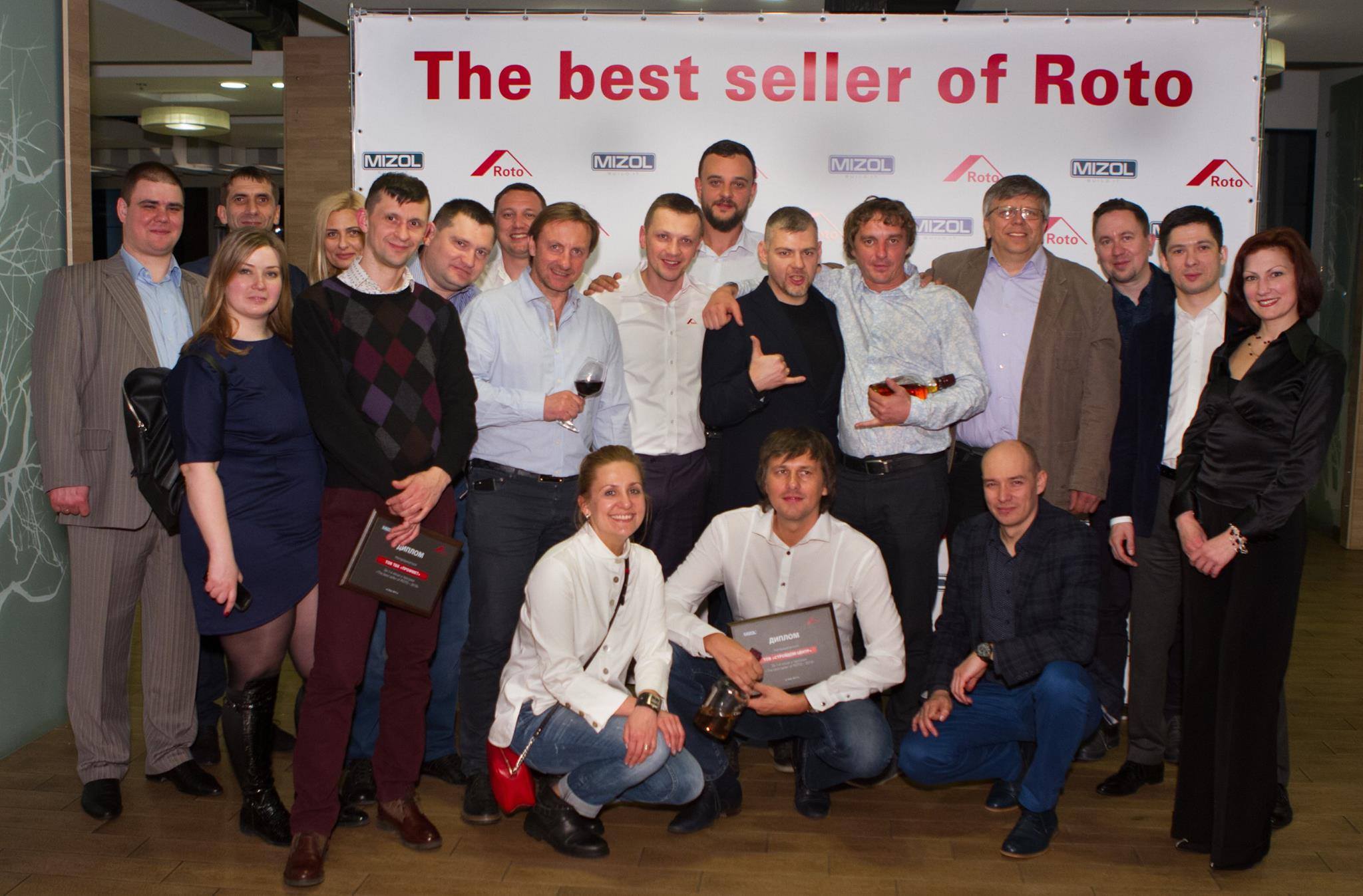 We are the Champions! The best seller of Roto 2016